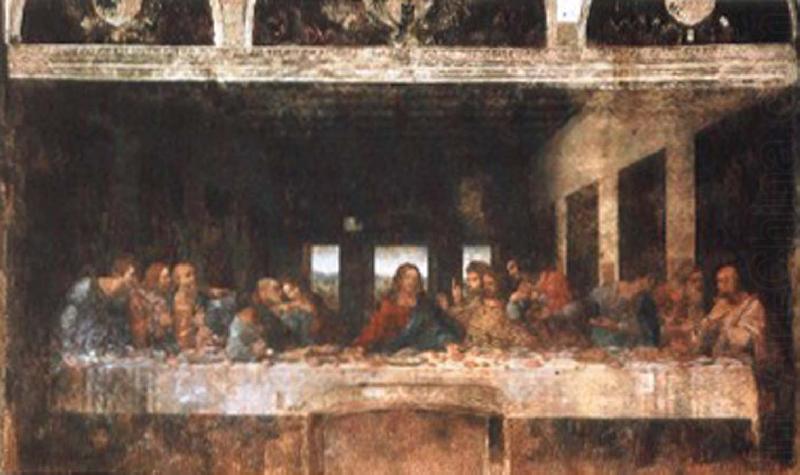 LEONARDO da Vinci The Last Supper china oil painting image